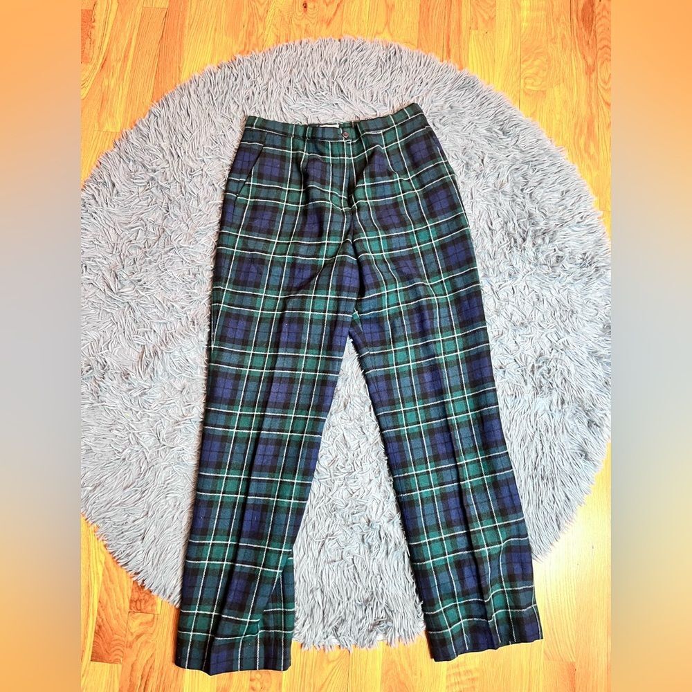 Pendleton Vintage MacCallaum Tartan Print Pants Size L